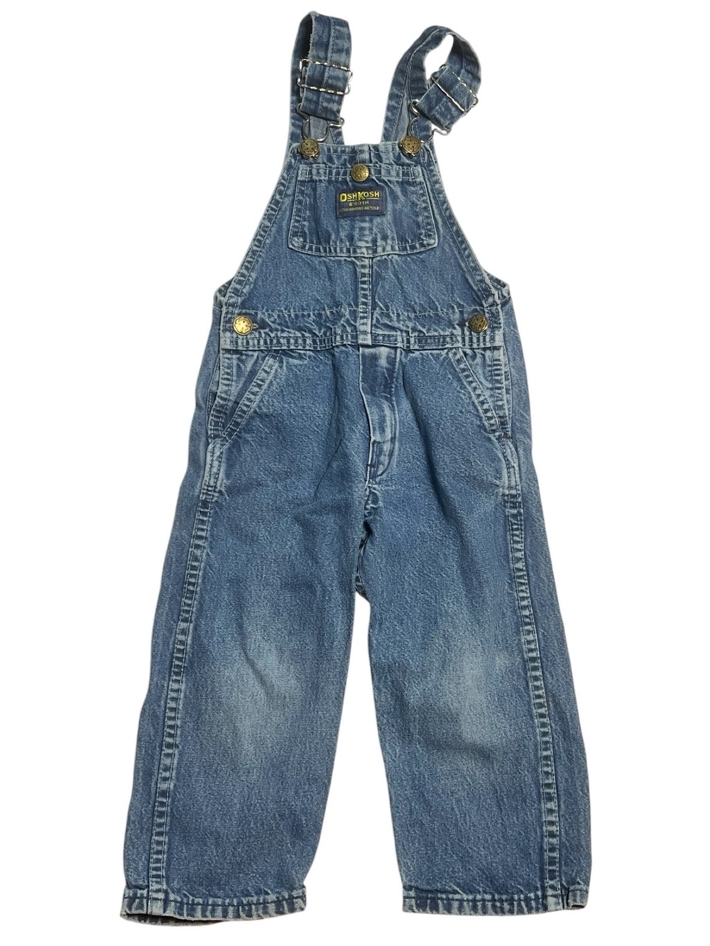 Osh Kosh vintage denim overalls size 24 months – see measurements